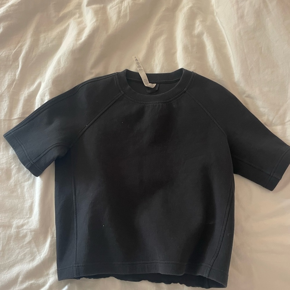 Lululemon structured crop short sleeve